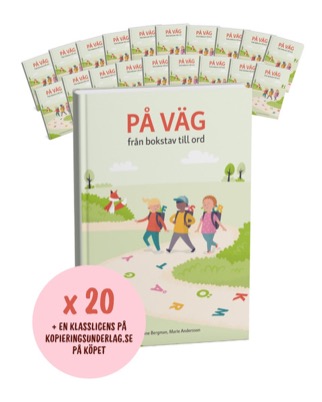 På väg - från bokstav till ord 20-pack med Klasslicens