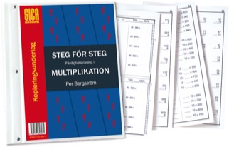 Steg för steg Multiplikation - Visningsex