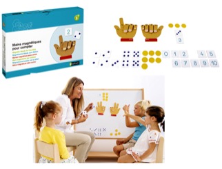 Räknehänder magnet - Varuprov