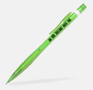 Stiftpenna - Jag gör skillnad varje dag (grön)