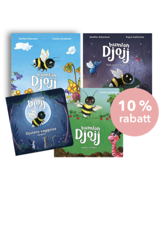 Bokpaket Humlan Djojj, 0-6 år