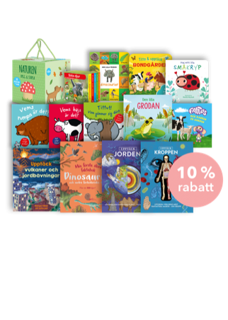 Bokpaket djur och natur, 0-6 år