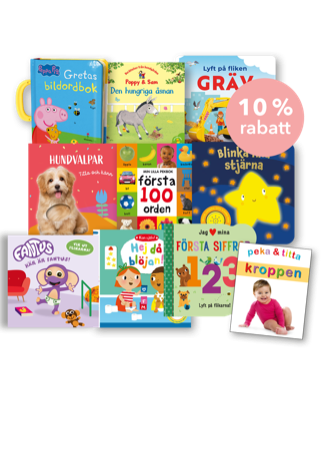 Bokpaket Gott & blandat, 0-3 år