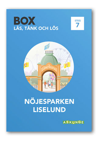 Box / Läs, tänk och lös nivå 7 / Nöjesparken Liselund
