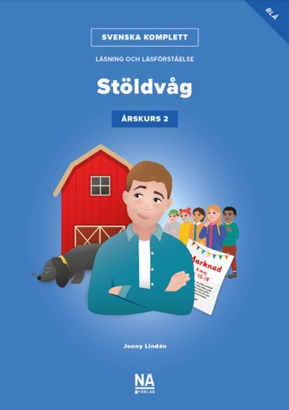 Svenska Komplett - Läsning och läsförståelse åk 2 - Stöldvåg blå bok 