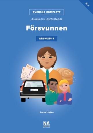 Svenska Komplett - Läsning och läsförståelse åk 3 - Försvunnen blå bok 