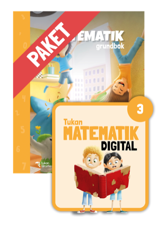 Klasspaket Tukan Matematik 3A + Digitalt paket