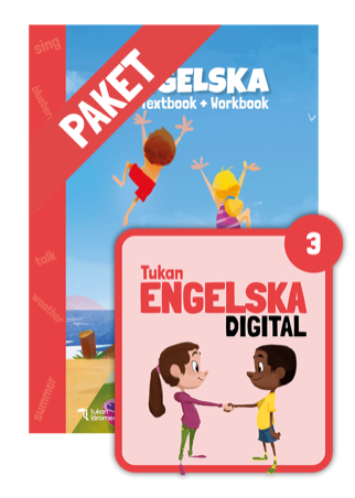 Klasspaket Tukan Engelska Step 3 + Digitalt lärarpaket