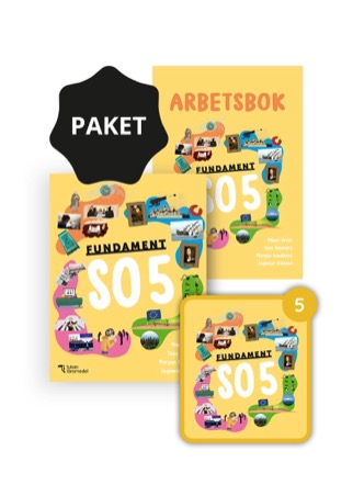 Klasspaket Fundament SO 5 + Digitalt paket