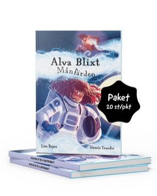 Klasspaket Alva Blixt: Månfärden 20 böcker