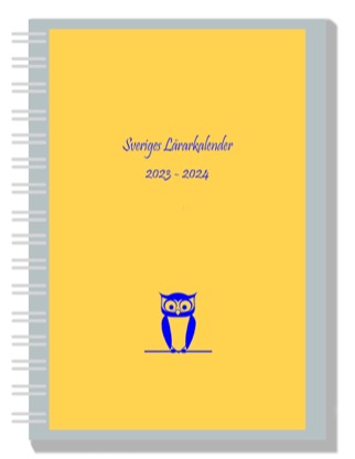 Sveriges Lärarkalender 2023-2024 - Unik