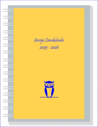 Sveriges Lärarkalender 2025-2026 - Unik