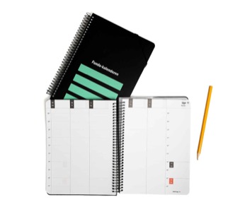 Kalender 2026/2027 (dansk) Fundo-kalender stående A5