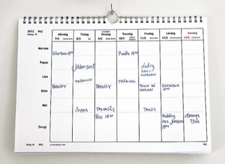 Personlig kalender