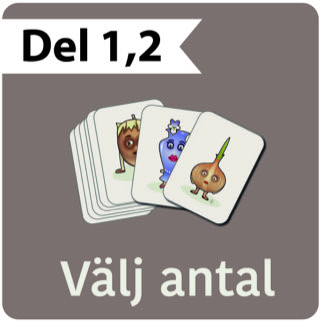 Havsäventyret, Tryckt kortlek Ljudfigurer del 1, 2 (välj antal)