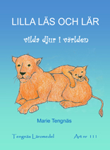 Lilla läs och lär vilda djur i världen kopieringsunderlag
