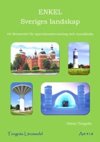 Enkel Sveriges landskap Kopieringsunderlag