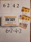 Ullas kortspel - SER DU?
-när siffror blir magiska tal i två led!