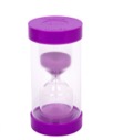 Timglas 15 min lila