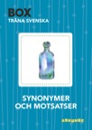 Box / Träna Svenska / Synonymer och motsatser