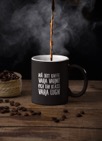 Kaffemugg - Må ditt kaffe vara varmt och din klass vara lugn (vit insida)