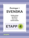 Etapp 4 - Träna ordklasser och satsdelar