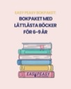 Bokpaket med lättlästa böcker för 6-9 år 
