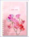 Sveriges Lärarkalender 2023-2024 - Blomster - Rosa Luktärt