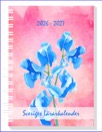 Sveriges Lärarkalender 2026-2027 - Blomster - Blue faith