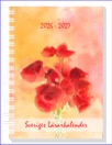 Sveriges Lärarkalender 2026-2027 - Blomster - Poppy peace