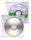 CD-hållare hålad för systempärm 2-pack